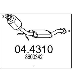 Katalysator 04.4310 von MTS günstig für 868,94 € online kaufen