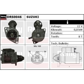 Anlasser DRS0046 von DELCO REMY günstig für 551,20 € online kaufen