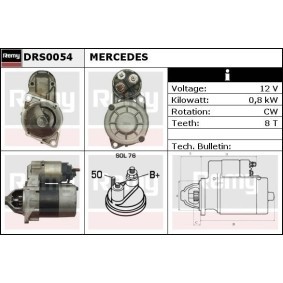 Anlasser DRS0054 von DELCO REMY günstig für 218,37 € online kaufen
