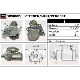 Comprar Motor de arranque de DELCO REMY DRS0085 a bajo precio de 552,83 €