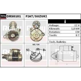 Anlasser DRS0101 von DELCO REMY günstig für 487,84 € online kaufen