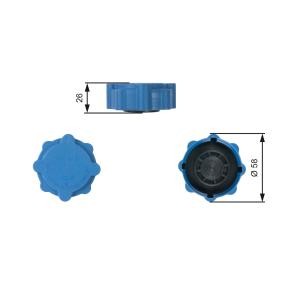 Compre Tampa de fecho, recipiente de líquido de refrigeração da GATES RC214 a um preço baixo por 9,91 €