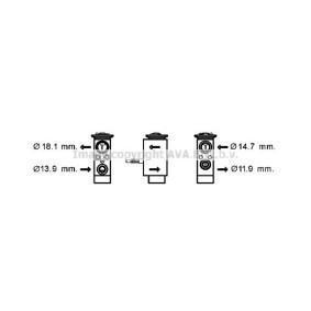 Expansionsventil, Klimaanlage BW1432 von PRASCO günstig für 63,57 € online kaufen