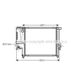 Kühler, Motorkühlung BW2139 von PRASCO günstig für 114,59 € online kaufen