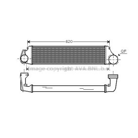 Ladeluftkühler BW4282 von PRASCO günstig für 116,77 € online kaufen