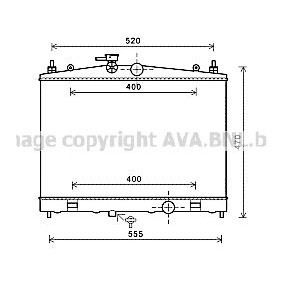 Achetez des Radiateur du moteur PRASCO DN2338 à prix pour 130,58 €