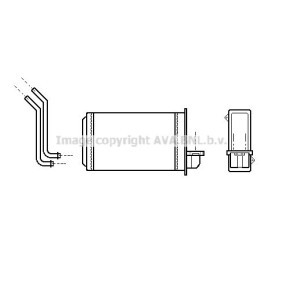 Achetez des Radiateur de chauffage de chez PRASCO en ligne pour 205 XA/XAD Van à prix modérés