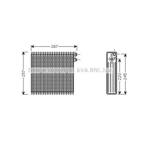 Acquista Evaporatore climatizzatore da PRASCO TOV294 a buon mercato per soli 194,18 €