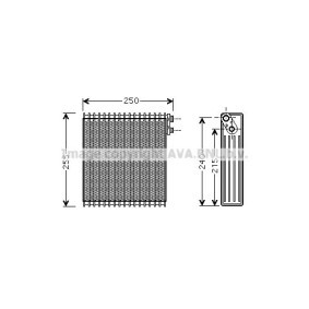 Acquista Evaporatore climatizzatore da PRASCO TOV389 a buon mercato per soli 236,23 €