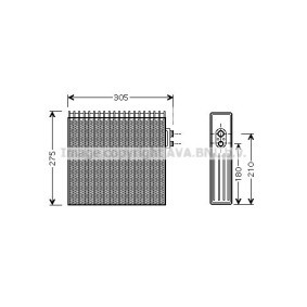 Acquista Evaporatore climatizzatore da PRASCO TOV421 a buon mercato per soli 146,62 €