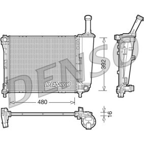 Kühler, Motorkühlung DRM09088 von DENSO günstig für 101,37 € online kaufen