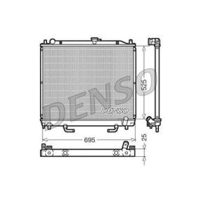 Kühler, Motorkühlung für MITSUBISHI von DENSO