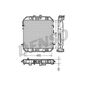 Kühler, Motorkühlung für MITSUBISHI von DENSO