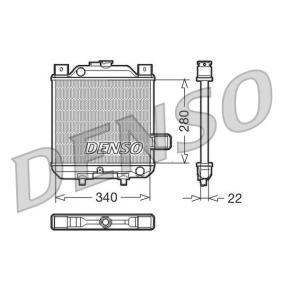 Compre Radiador, arrefecimento do motor da DENSO DRM99006 a um preço baixo por 202,24 €
