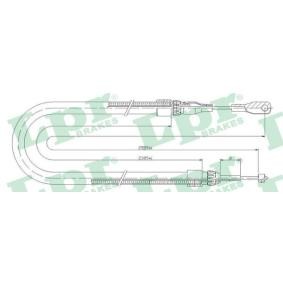 Handbremsseil C0399B von LPR günstig für 19,42 € online kaufen