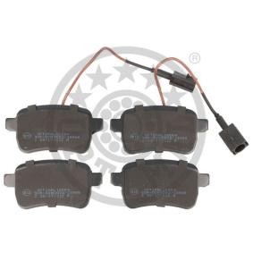 Bremsbeläge 12554 von OPTIMAL günstig für 21,30 € online kaufen