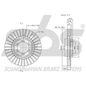 Bremsschlauch 1330854414 von sbs günstig für 17,27 € online kaufen