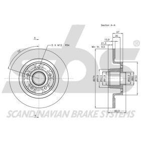 Compre Tubo flexível de travão da sbs 1330854837 a um preço baixo por 53,40 €