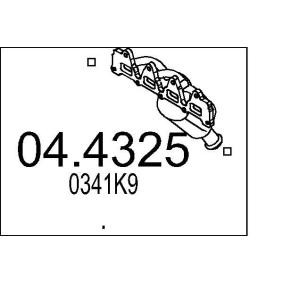 Katalysator 04.4325 von MTS günstig für 619,77 € online kaufen
