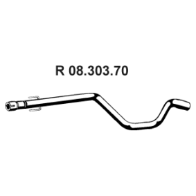Abgasrohr 08.303.70 von EBERSPÄCHER günstig für 70,65 € online kaufen