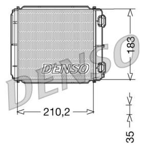 Wärmetauscher, Innenraumheizung für RENAULT von DENSO