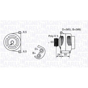 Kjøp Radiator, motorkjøling av MAGNETI MARELLI 350213780000 til den lave prisen 1410,85 NOK