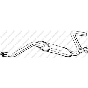 Endschalldämpfer 100-323 von BOSAL günstig für 75,21 € online kaufen