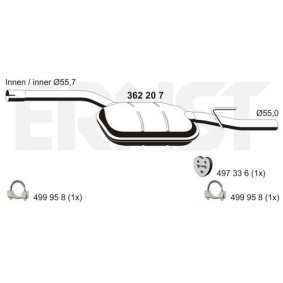 Mittelschalldämpfer 362207 von ERNST günstig für 155,57 € online kaufen
