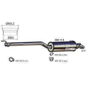 Mittelschalldämpfer 390118 von ERNST günstig für 164,72 € online kaufen