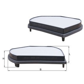 Innenraumfilter LA 37/1 von KNECHT günstig für 26,92 € online kaufen