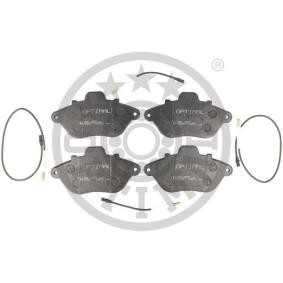 Bremsbeläge für PEUGEOT von OPTIMAL