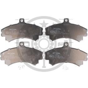Bremsbeläge 10074 von OPTIMAL günstig für 27,84 € online kaufen