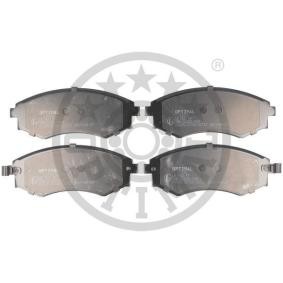 Bremsbeläge 10237 von OPTIMAL günstig für 35,99 € online kaufen