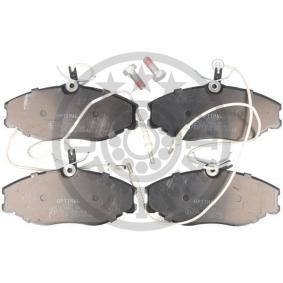 Bremsbeläge 10309 von OPTIMAL günstig für 36,75 € online kaufen