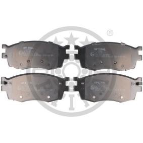 Bremsbeläge 12280 von OPTIMAL günstig für 29,51 € online kaufen