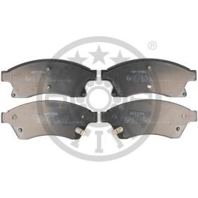 Bremsbeläge 12399 von OPTIMAL günstig für 39,49 € online kaufen