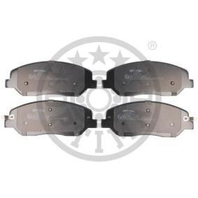 Bremsbeläge 12450 von OPTIMAL günstig für 37,14 € online kaufen