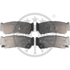 Bremsbeläge 12451 von OPTIMAL günstig für 30,60 € online kaufen