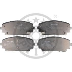 Bremsbeläge 12536 von OPTIMAL günstig für 24,47 € online kaufen