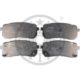 Bremsbeläge 12282 von OPTIMAL günstig für 26,74 € online kaufen