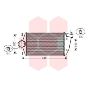 Ladeluftkühler 74004071 von VAN WEZEL günstig für 583,72 € online kaufen