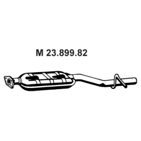 Mittelschalldämpfer 23.899.82 von EBERSPÄCHER günstig für 178,26 € online kaufen