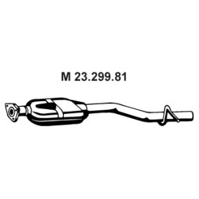Mittelschalldämpfer 23.299.81 von EBERSPÄCHER günstig für 160,83 € online kaufen