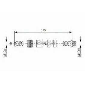 Bremsschlauch 1 987 481 563 von BOSCH günstig für 14,93 € online kaufen