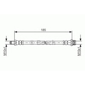 Bremsschlauch 1 987 481 564 von BOSCH günstig für 10,50 € online kaufen