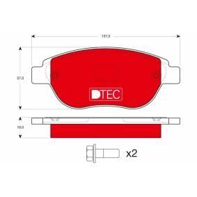 Bremsbeläge GDB1464DTE von TRW günstig für 34,33 € online kaufen