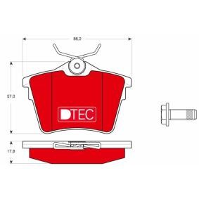 Bremsbeläge GDB1596DTE von TRW günstig für 40,25 € online kaufen