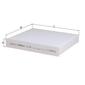 Innenraumfilter LA 922 von MAHLE ORIGINAL günstig für 14,06 € online kaufen
