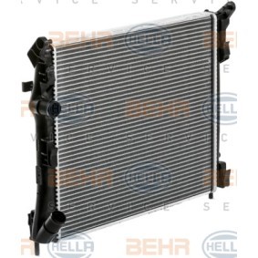 Kühler, Motorkühlung für RENAULT von HELLA