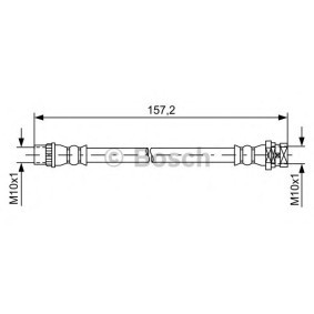 Bremsschlauch 1 987 481 624 von BOSCH günstig für 19,90 € online kaufen
